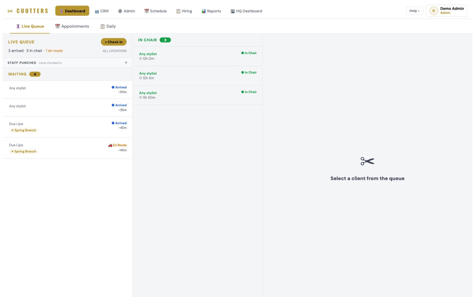Cuutters Platform: a complete barbershop operating system